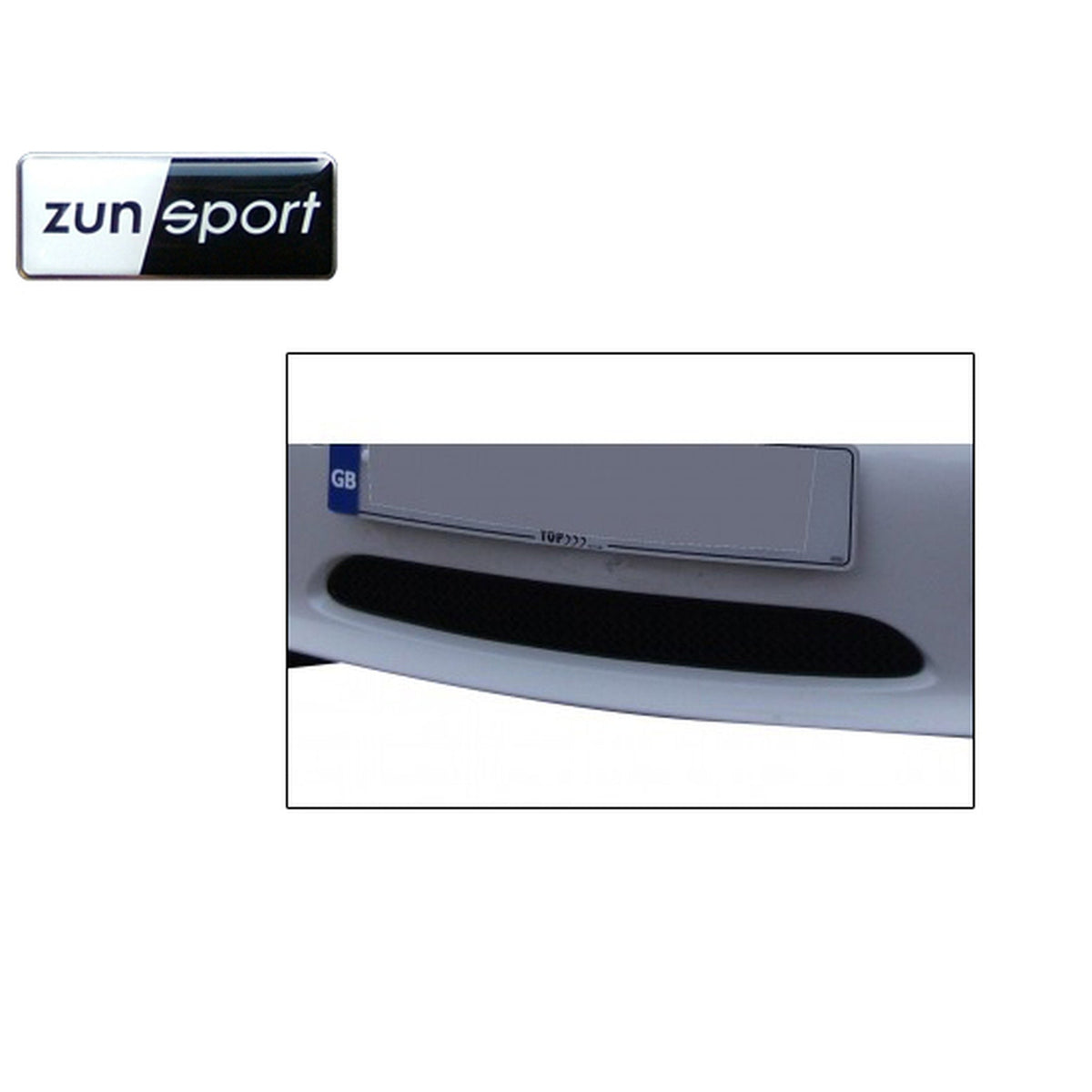 Center Grille for Front Bumper Stainless Steel ZunSport. Porsche Boxster 987 S MKIII – Porsche Boxster/Cayman