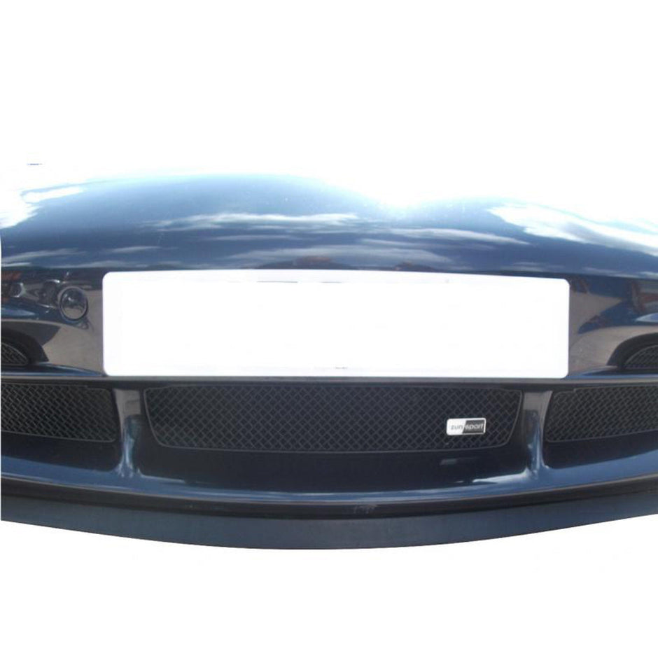Frontstoßstangen-Kühlergrill-Set aus Edelstahl ZunSport. Porsche 996 GT3