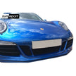 Edelstahl-Kühlergrill-Set für vorderer Stoßfänger ZunSport. Porsche 991 GTS (mit Parksensoren)