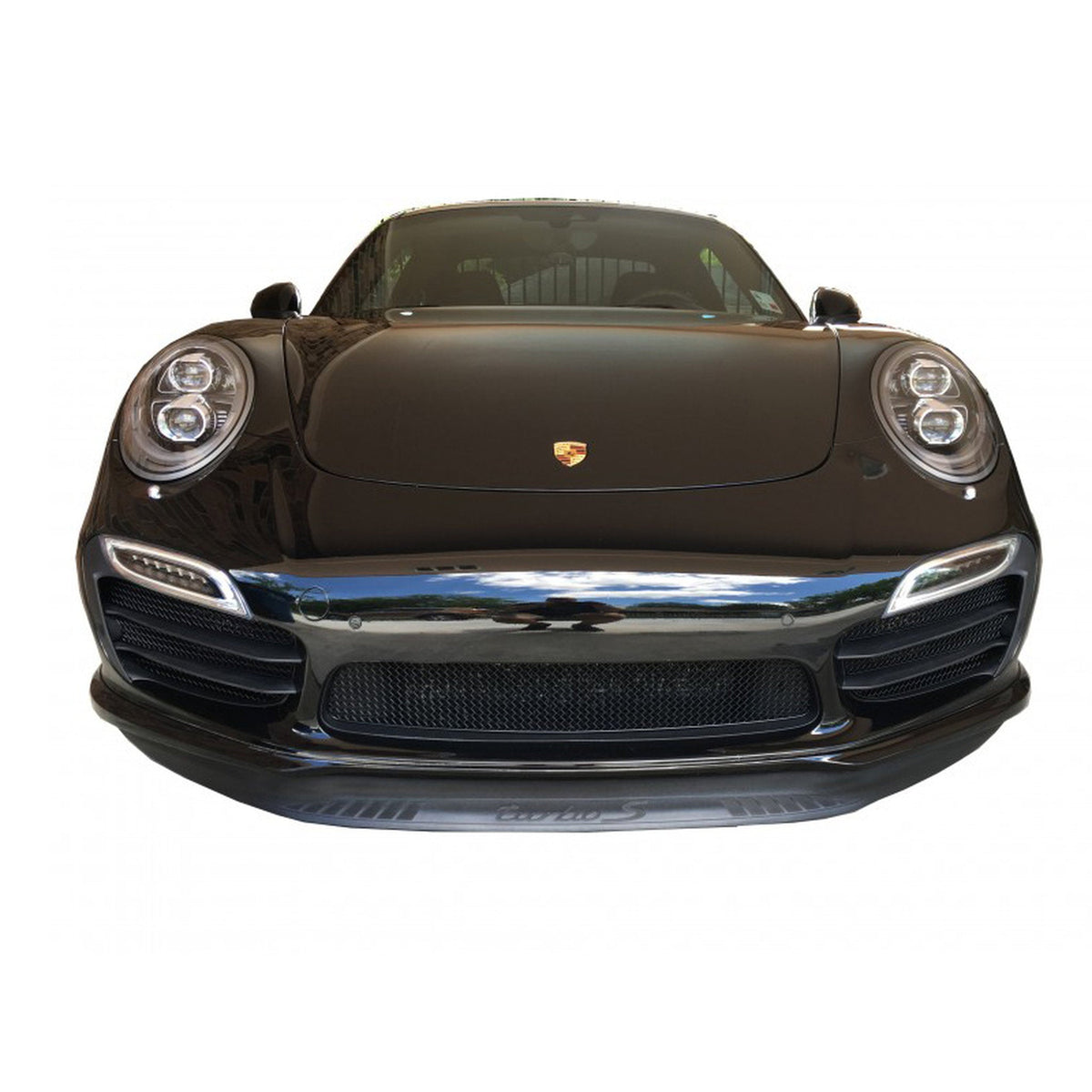 Frontstoßstange Edelstahlgrill kompletter Satz ZunSport. Porsche 991 TURBO S