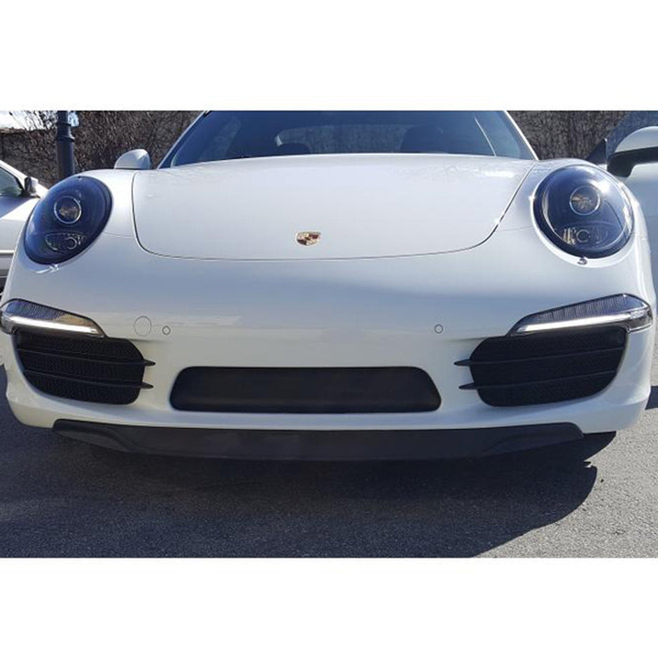 Edelstahl-Kühlergrill-Set für vorderer Stoßfänger ZunSport. Porsche 911.1 C2S (mit Parksensoren)