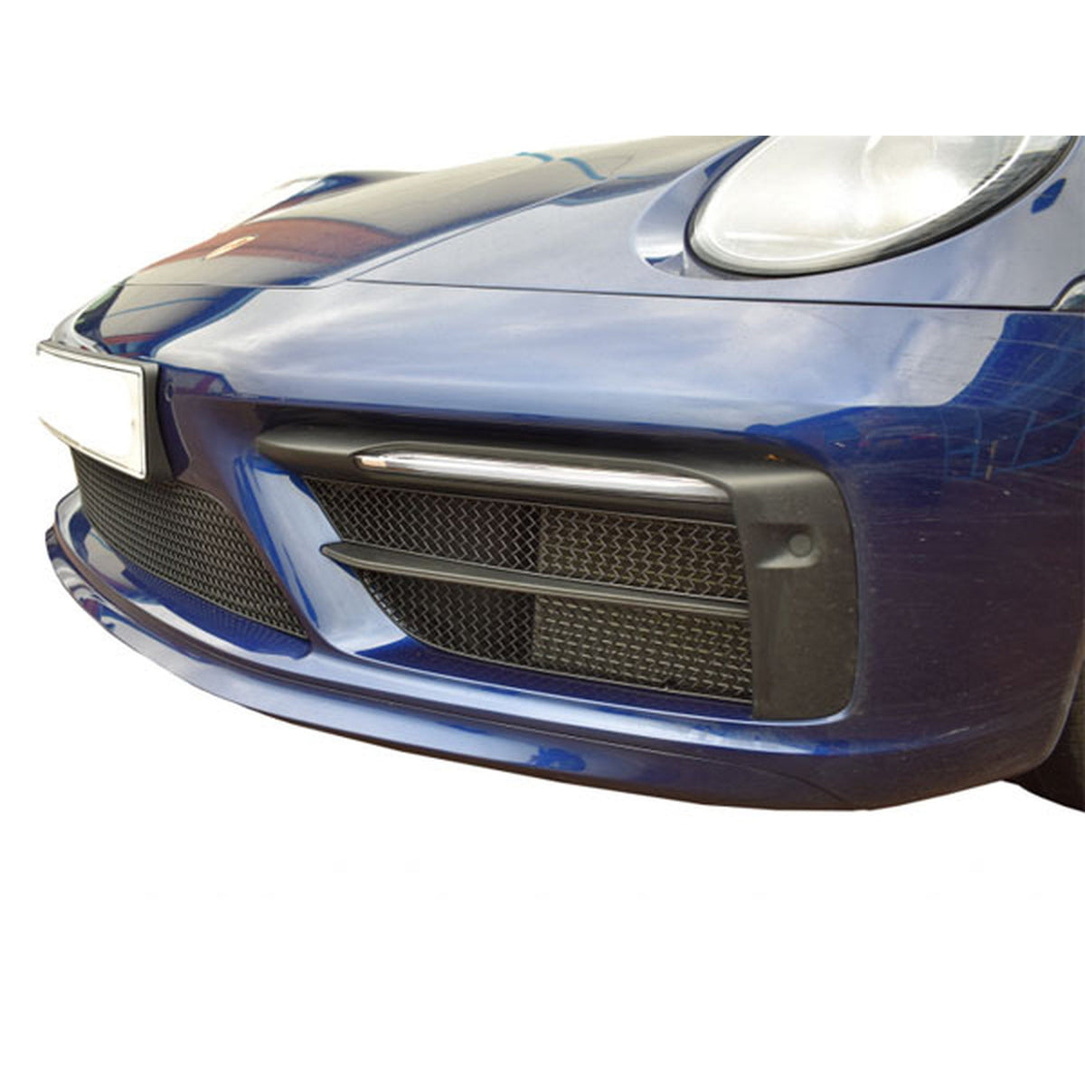 Stainless Steel Grille Set for Front Bumper ZunSport Porsche 992
