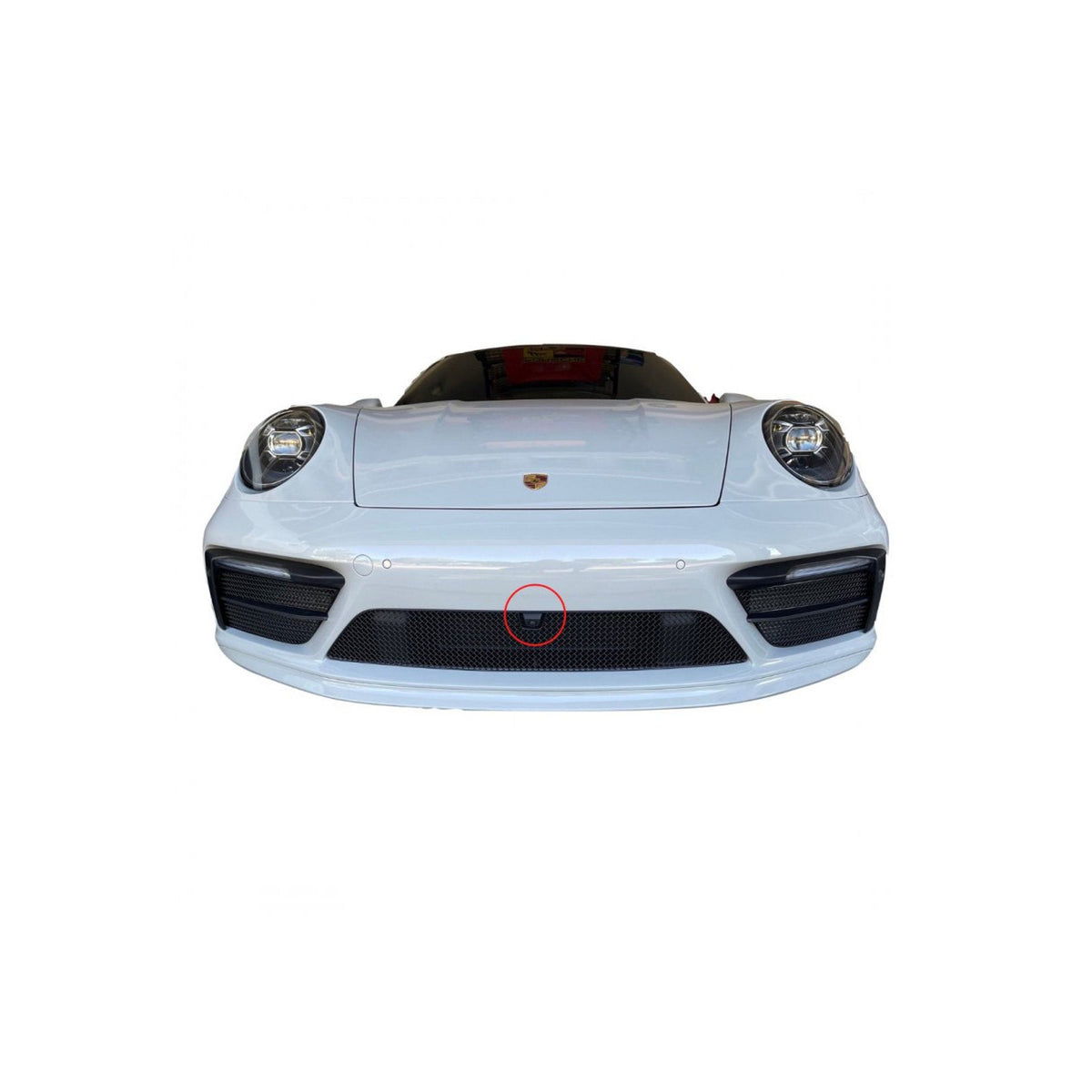 Front Bumper Grille Set Stainless Steel ZunSport Porsche 992