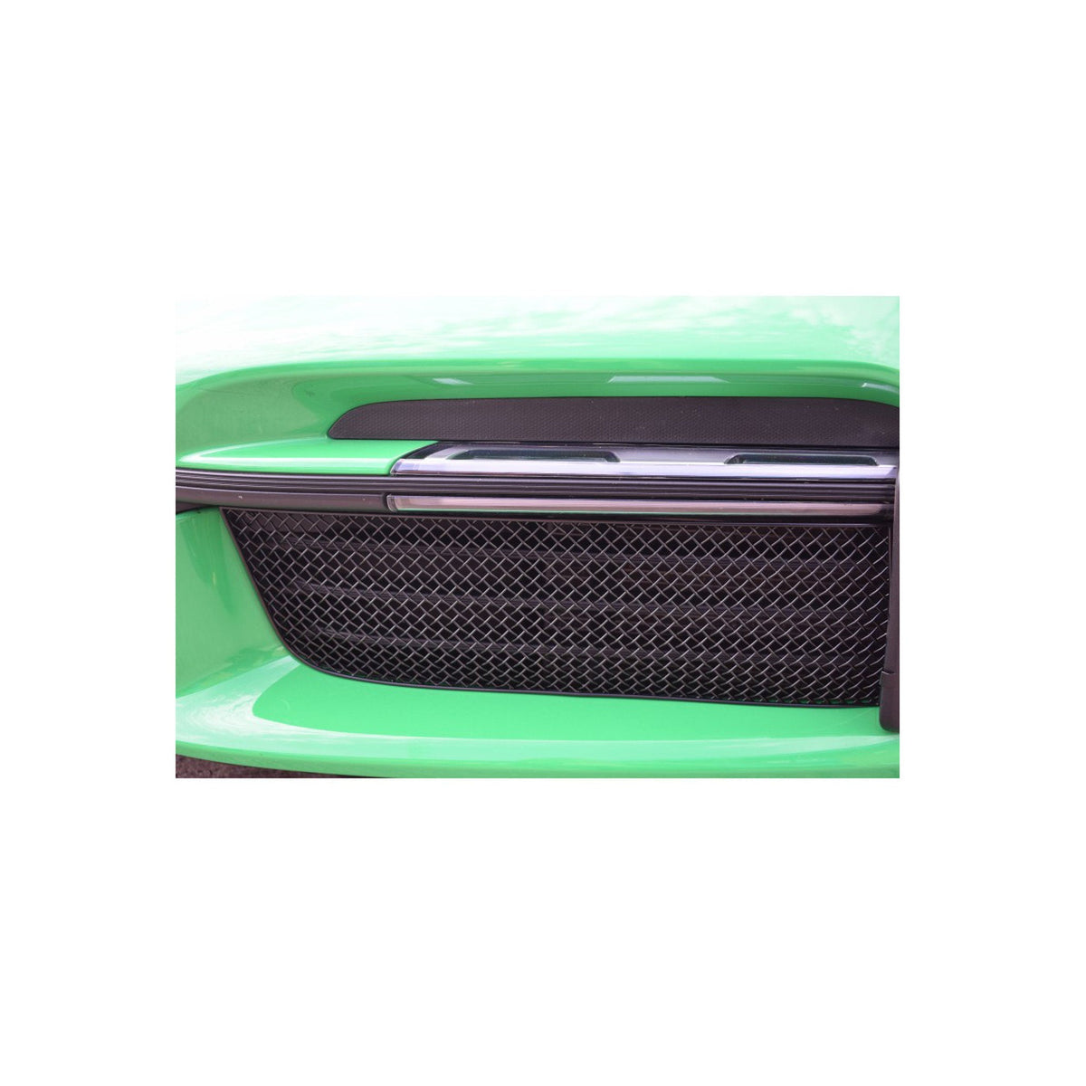 External front bumper stainless steel grille set ZunSport Porsche 992