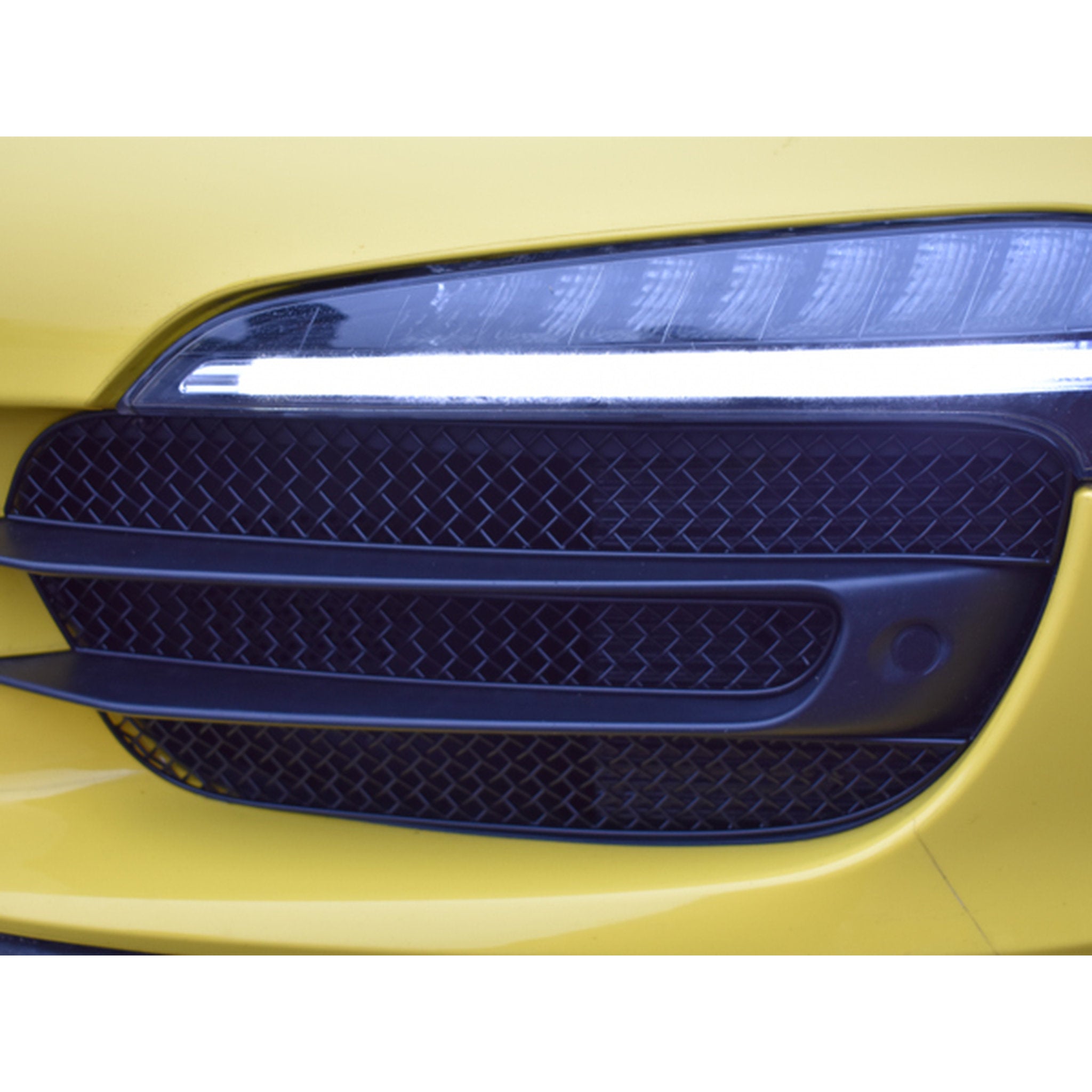 Edelstahl-Kühlergrill-Set für vorderer Stoßfänger ZunSport. Porsche 911.1 C4