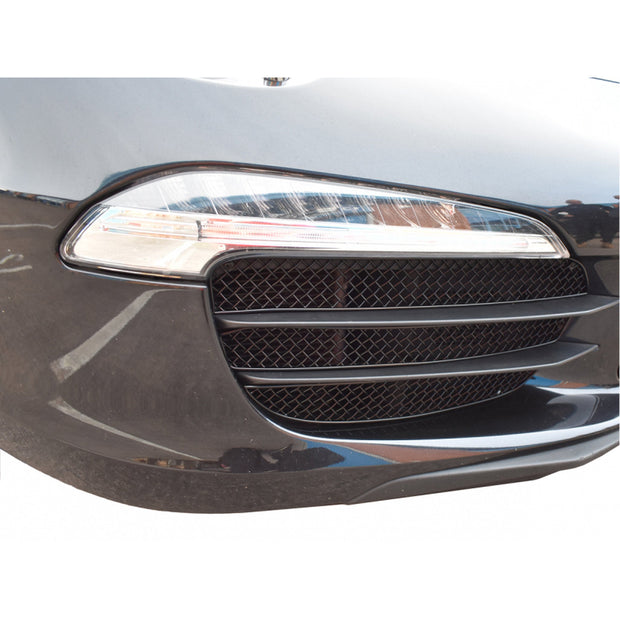 Edelstahl-Grillaußensatz für Frontstoßstange ZunSport. Porsche 911.1 C2S (ohne Parksensoren)