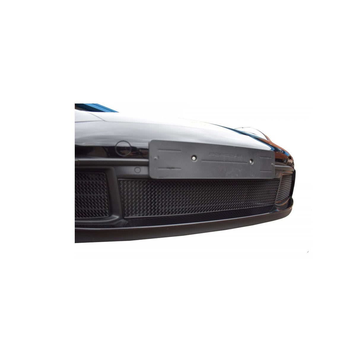 Front bumper with stainless steel central grille ZunSport Porsche 992