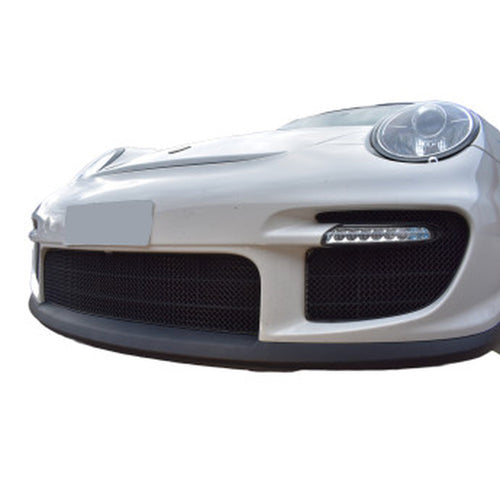 ZunSport Stainless Steel Front Grille Set. Porsche 997 GT2