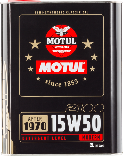 Motul CLASSIC 2100 15W-50 Motorenöl 2 Liter