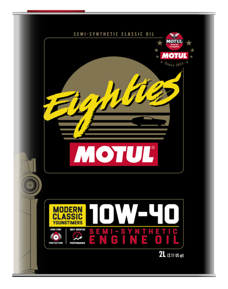 Motul CLASSIC EIGHTIES 10W-40 Motorenöl 2 Liter