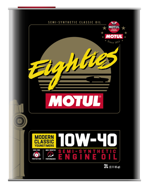 Motul CLASSIC EIGHTIES 10W-40 Motorenöl 2 Liter