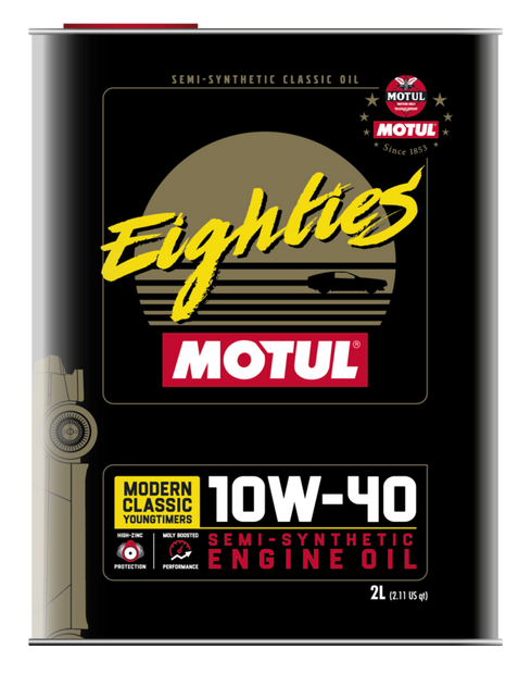 Motul CLASSIC EIGHTIES 10W-40 Motorenöl 2 Liter
