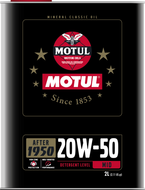 Motul CLASSIC 20W-50 Motorenöl 2 Liter
