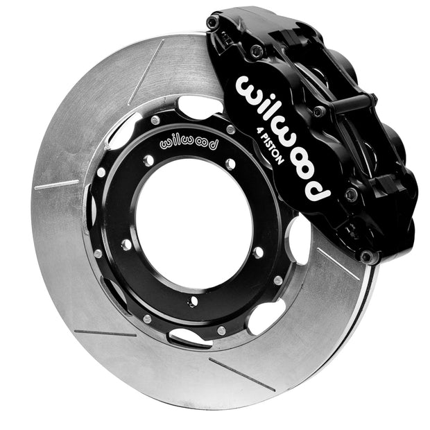 Wilwood Superlite Bremsensatz vorne, Bremssattel schwarz, Porsche 911 1969–73