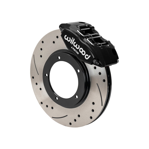 Wilwood Powerlite Brake Kit (front) with cross-drilled & slotted rotors | Porsche 911 (1969-73) V3