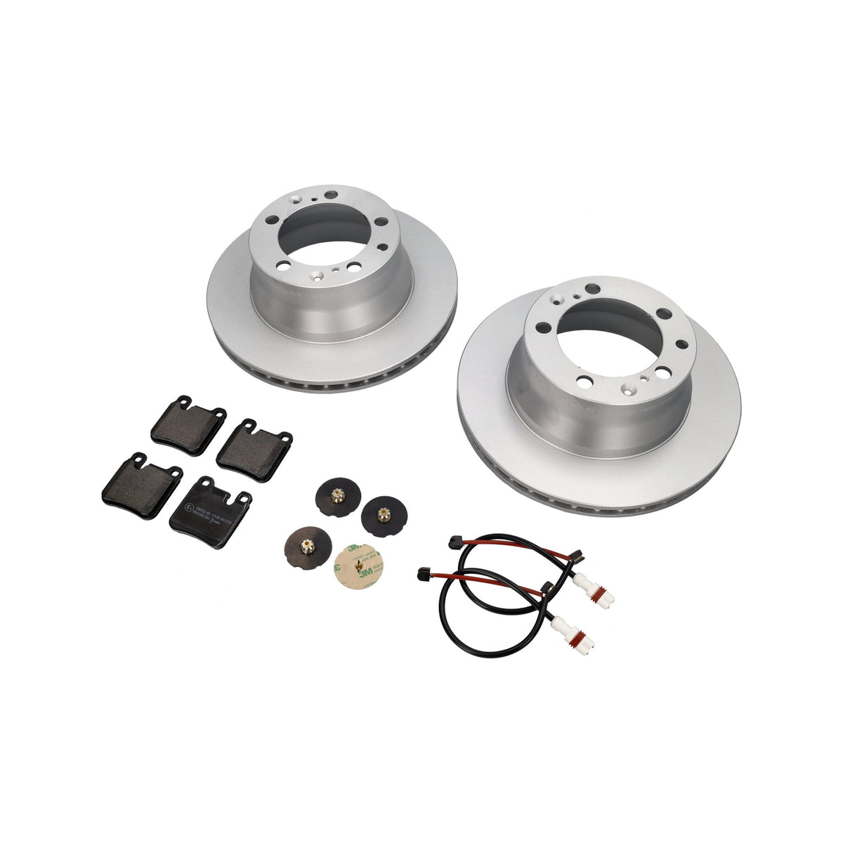 Bremsbeläge & Bremsscheiben-Set Hinterachse Porsche 964 C2 1989-91 kleine Bremssättel – ABS Qualität