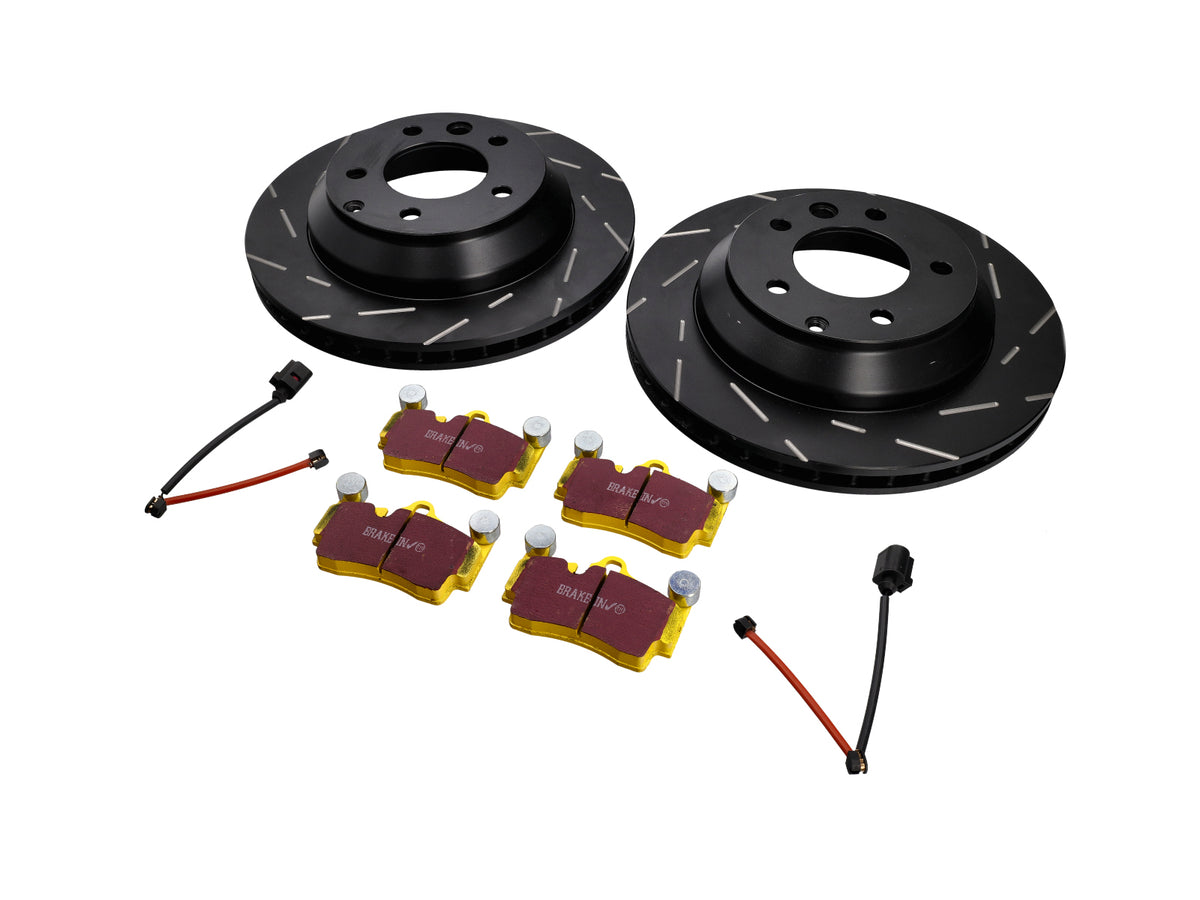 EBC Ultimax Bremsscheiben & Yellowstuff Beläge hinten