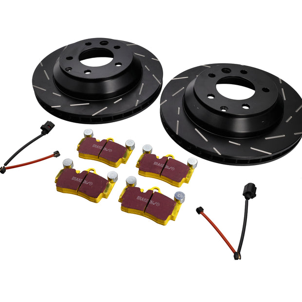 EBC Ultimax Bremsscheiben & Yellowstuff Beläge hinten