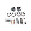 Exhaust Mounting Kit with Titanium Clamps for Rear Muffler. Porsche (911) 996 C2 / C4 / C4S