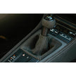 PDK Sports Shifter and Shift Boot Upgrade Kit, black Race-Tex / grey stitching. GT3