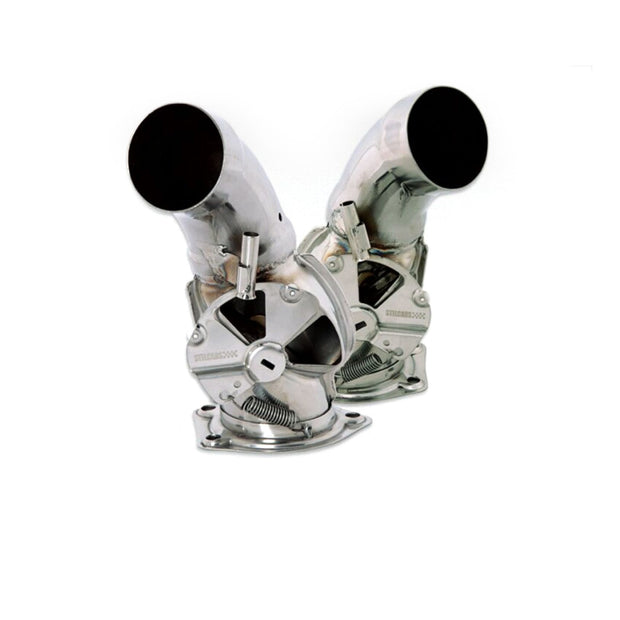 Heizklappenkasten Set Edelstahl G50 Porsche 911 930 (1987-1989)