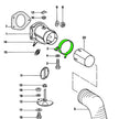 Heater Hose Clamp Upper & Cable Holder Porsche 911 (1965-1986)