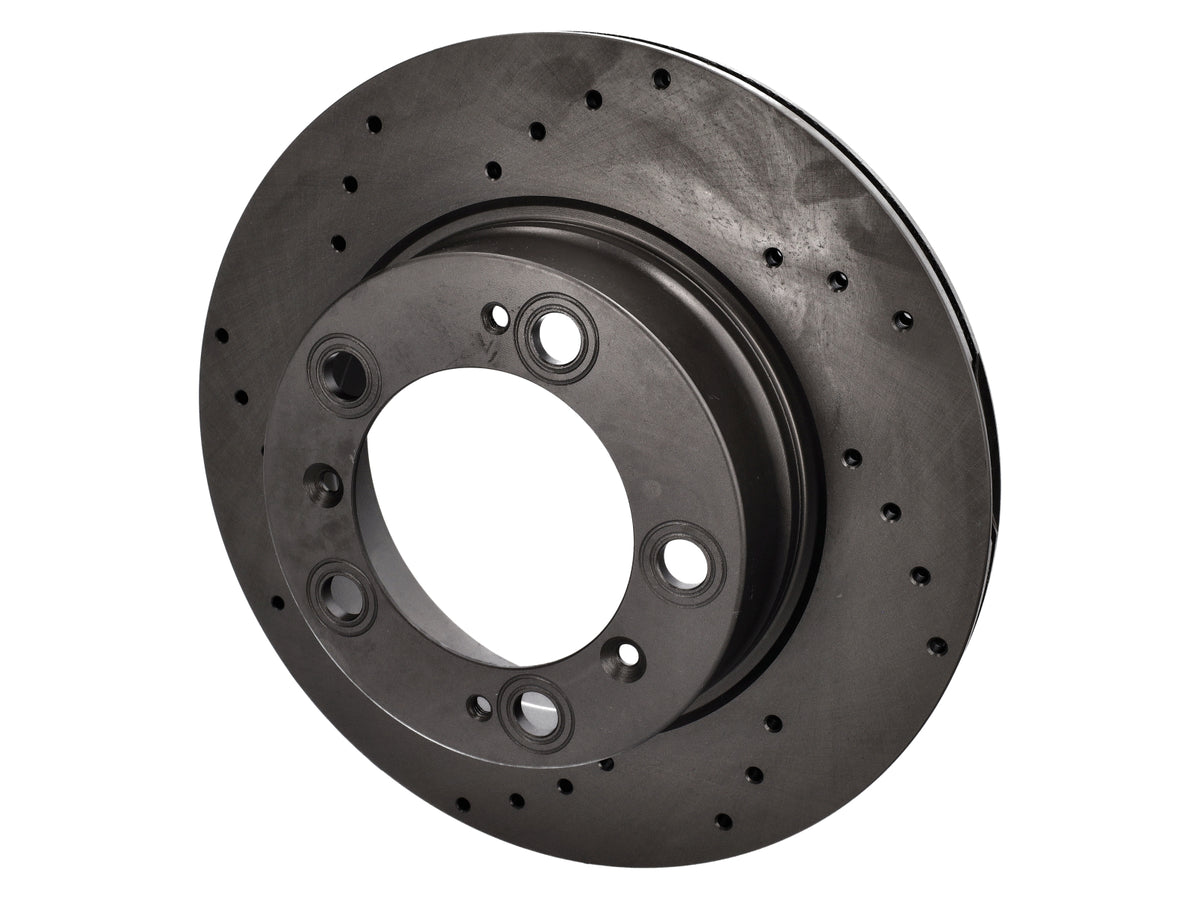 Rotinger Bremsscheibe hinten, gelocht, Graphite Line