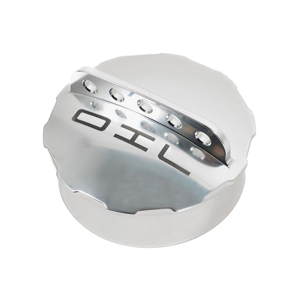 RSR Billet Öldeckel mit Schraube, Porsche 911 / 924 / 928 / 944 / 964 / 968, Eloxiertes Silber