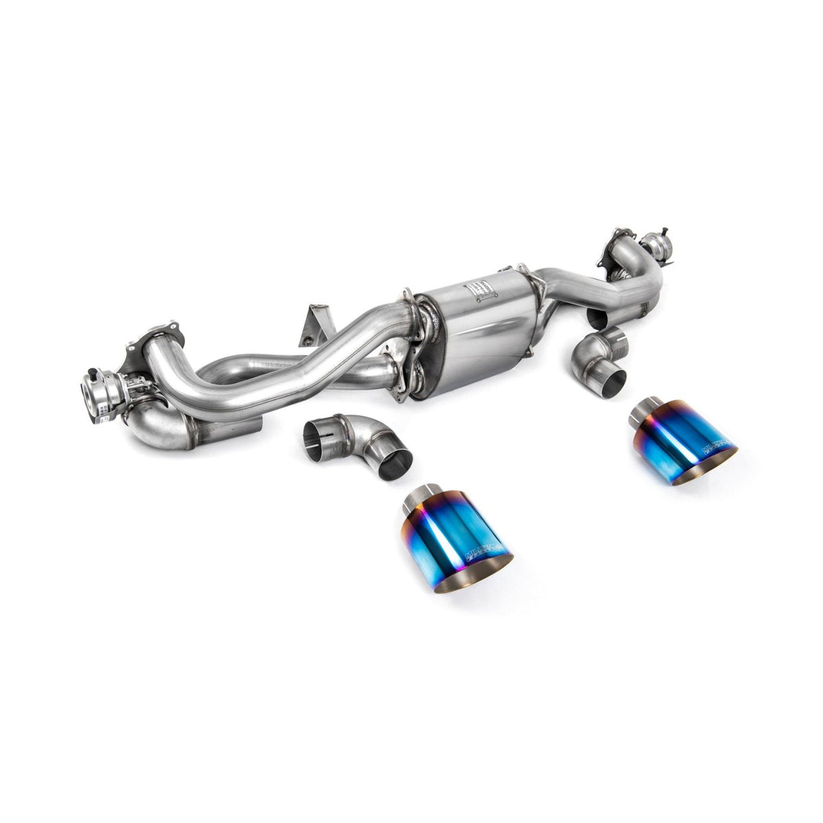 Milltek Sport GPF-Back Exhaust System with Burnt Titanium Trims – Porsche 718 Boxster / Cayman 4.0L