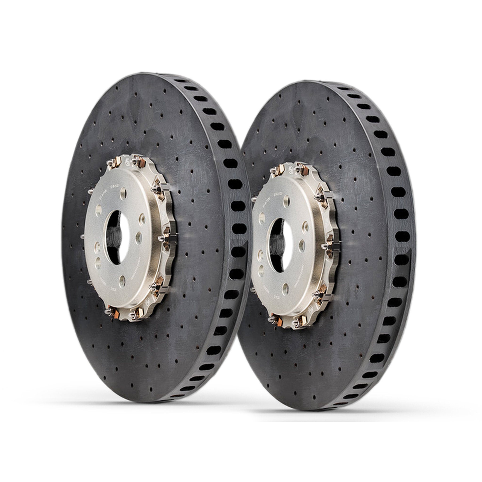 Carbon-Ceramic replacement brake disc set, front. Porsche 997.2 Turbo