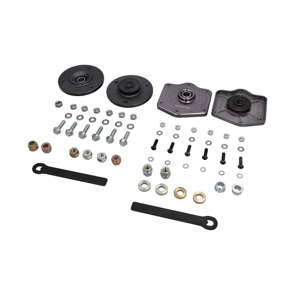 Top Mounts Sealed Front Camber Plates Set for Porsche 996 2WD