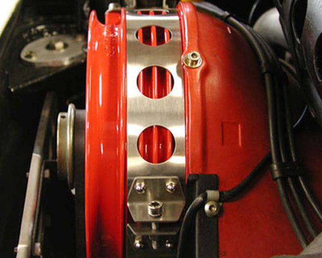 Rennline Lichtmaschinen-Spannband Edelstahl eingebaut, Porsche 911