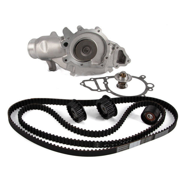 Water pump, thermostat, camshaft and balance shaft belt kit for Porsche 944 S 2.5 l 16V