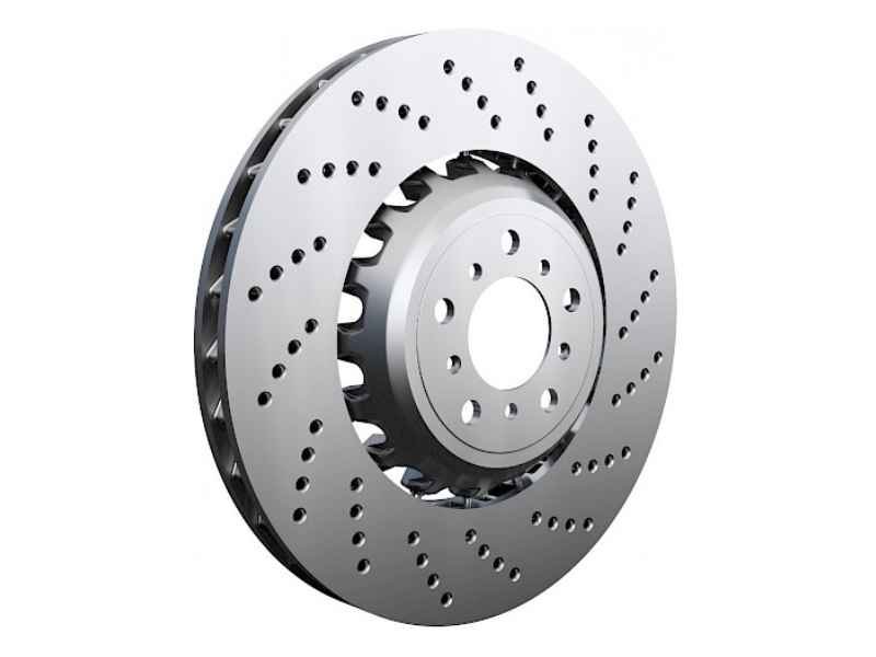Zimmermann Formula Z Bremsscheibe vorne, gelocht