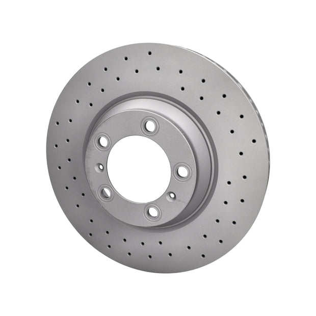 Zimmermann Sport-Bremsscheibe vorne, gelocht, 350 mm