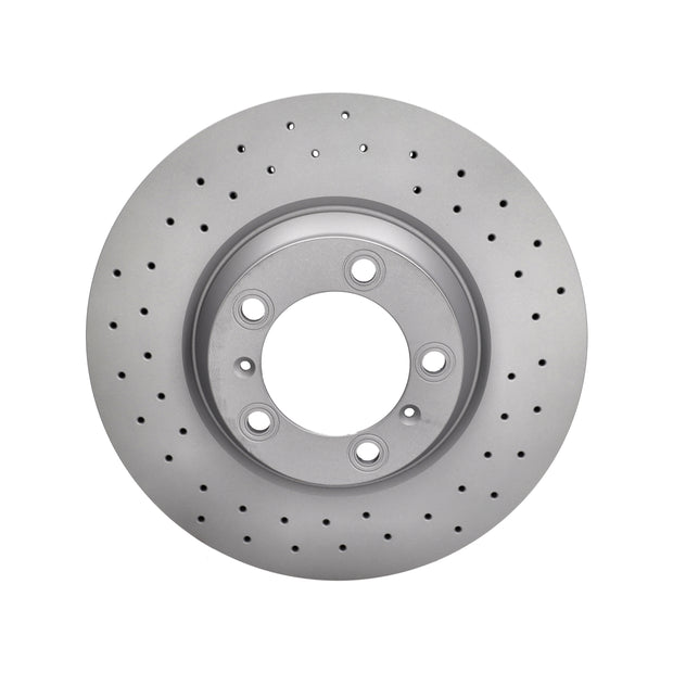 Zimmermann Sport-Bremsscheibe vorne, gelocht, 350 mm